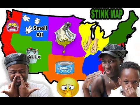 Throwing DART At A Map SMELLING What It Lands On 