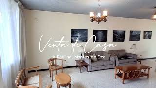 Venta de Casa en Montes De Oca La Paulina