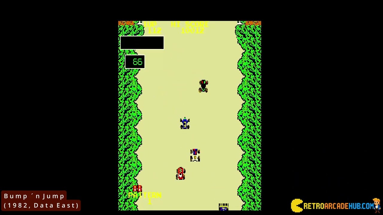 Bump ´n Jump (1982, Data East) for ARCADE