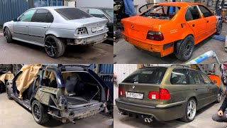 BMW 5 e39 кузовной ремонт, восстановление авто