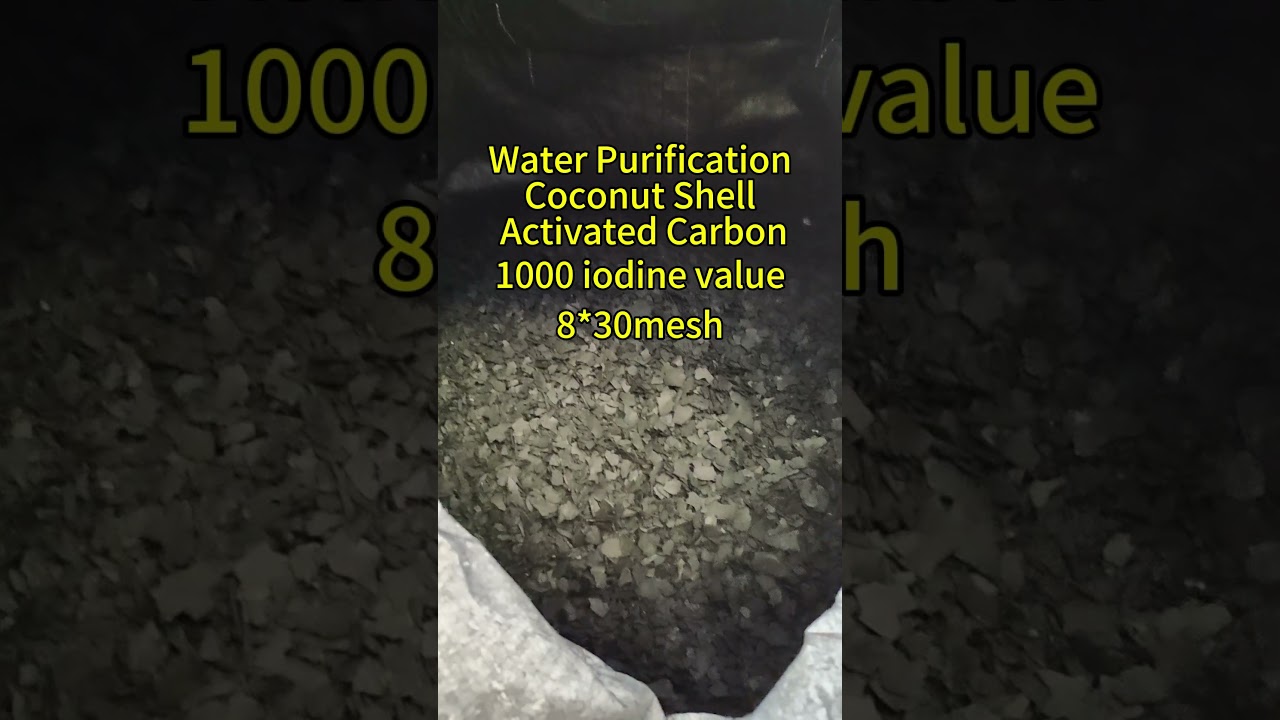Water purification can use 8*30 mesh coconut shell activated carbon