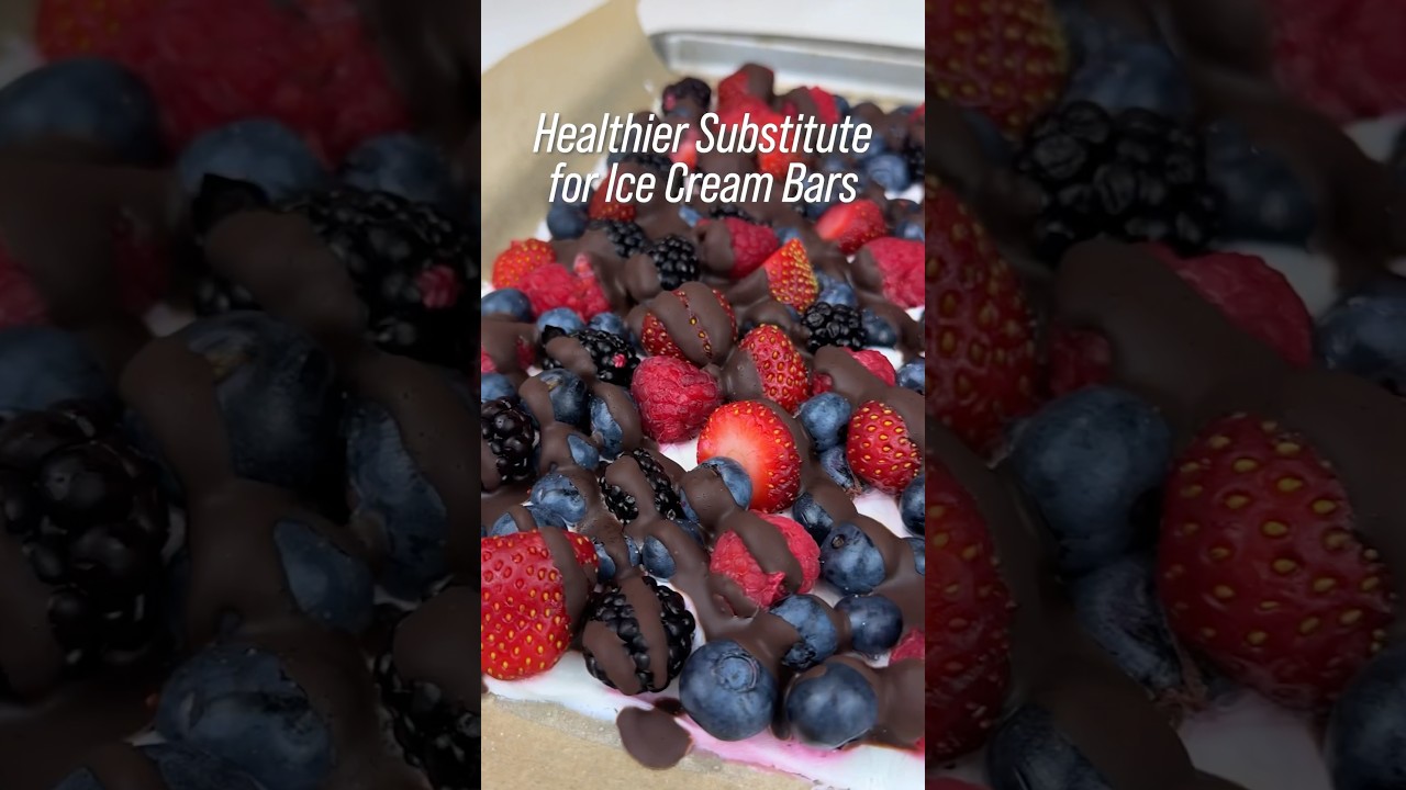 Healthier Substitute for Ice Cream Bars!