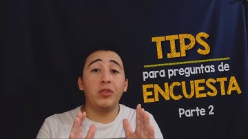 Tips para hacer preguntas de encuestas 2