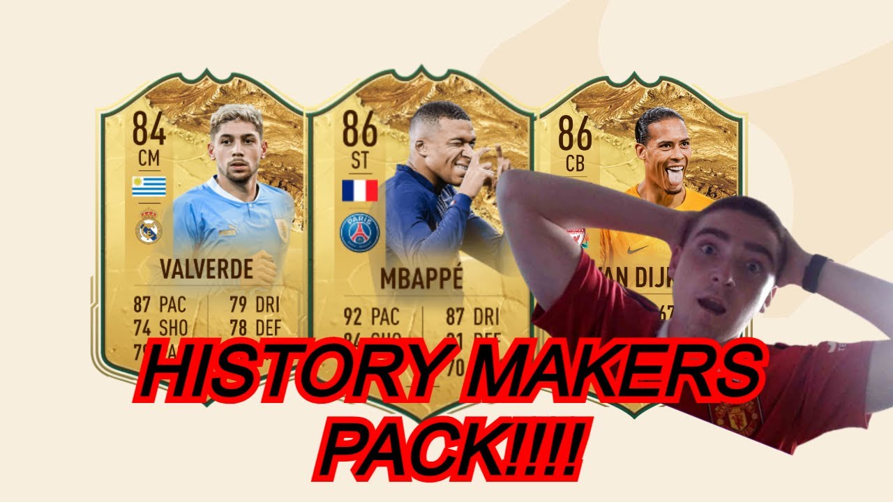 I GOT THE BEST ONE!!!??? (WORLD CUP HISTORY MAKERS PACK FIFA 23)