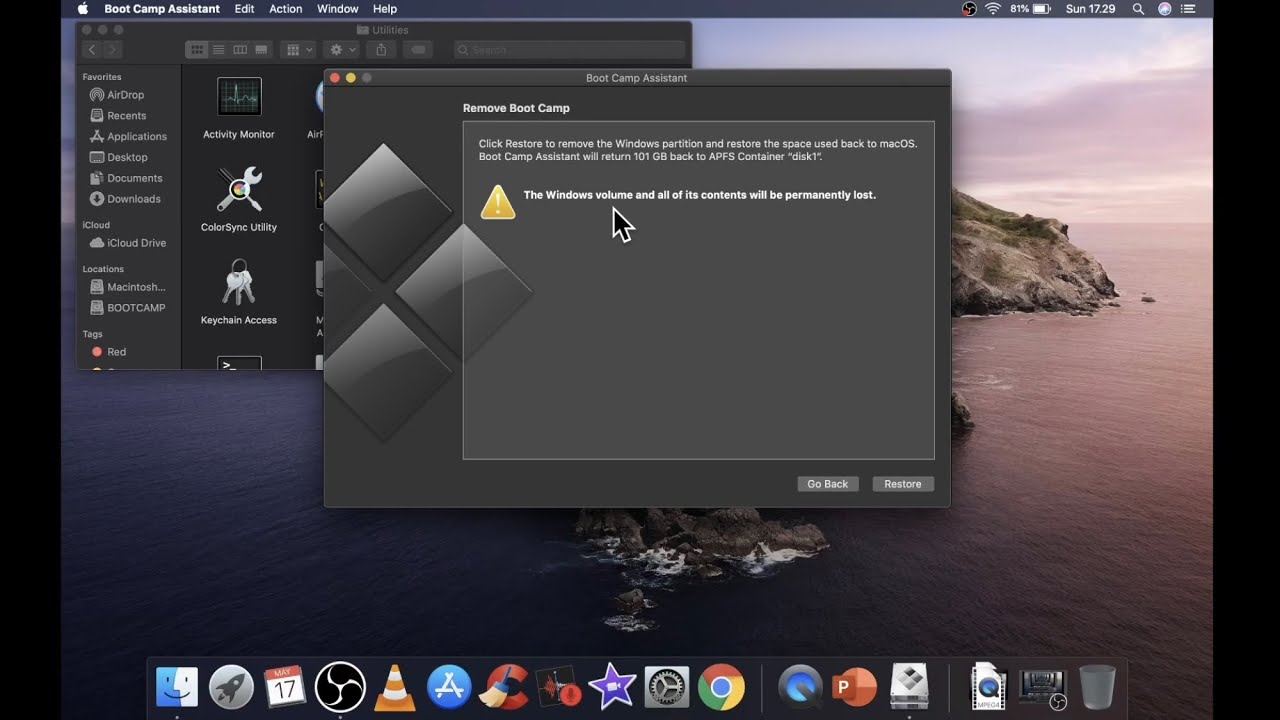 Cara yang Paling Tepat dan Aman untuk Menghapus Windows 10 dari Mac OS - YouTube