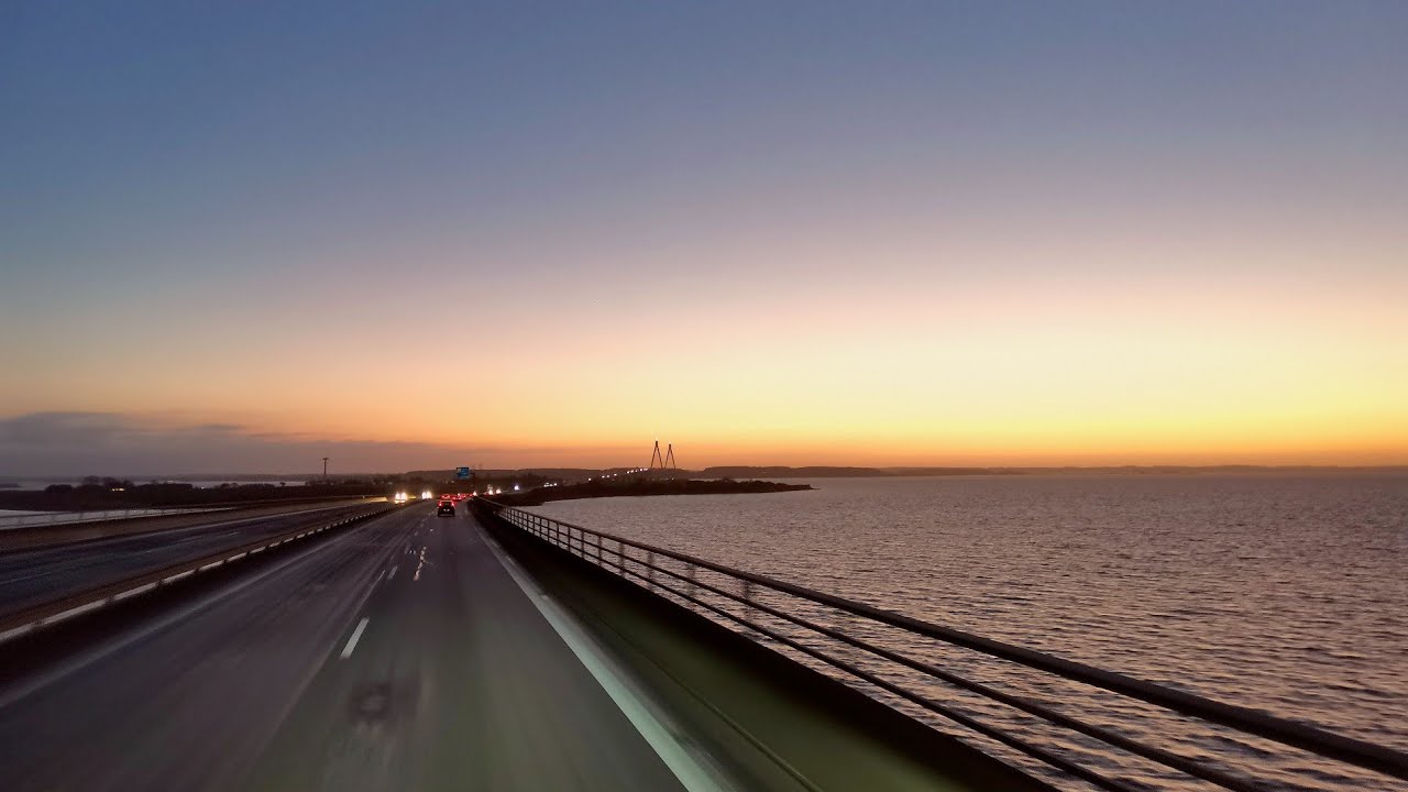 Первый раз на пароме. Рейс в Данию. Будни дальнобойщика в Baltic Transline