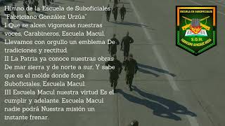 Himno De La Escuela De Suboficiales S.o.m. Fabriciano González Urzúa