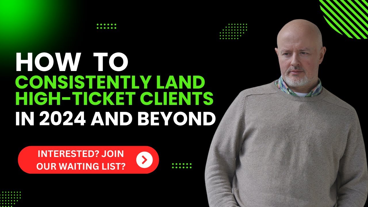 How To Consistently Land High Ticket Clients Day 21 - YouTube