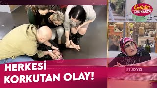 Beyhan Hanım Fenalaşıyor - Gelinim Mutfakta 15 Şubat Perşembe