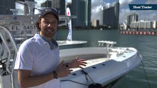 Dusky 33 Open Fisherman Center Console Walkthrough Boat Review