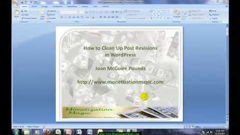How to Delete Post Revisions in WordPress