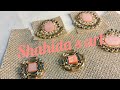 Comment fabriquer des bijoux kundan  la maison  bijoux kundan bricolage  lart de shahida