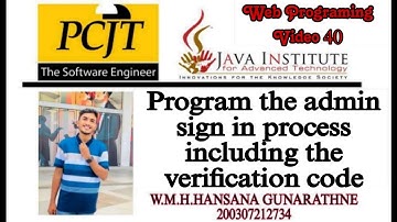 Web Programming Video 40 | Java Institute | Eshop |