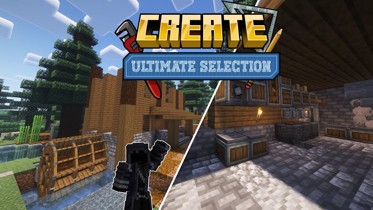 DZIAŁAJĄCY WARSZTAT!!!! I mały pożar w Minecraft Create Ultimate ...