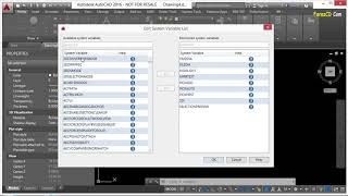 AutoCad 2017 Tutorial | 13.13 Using The System Variables Monitor screenshot 3