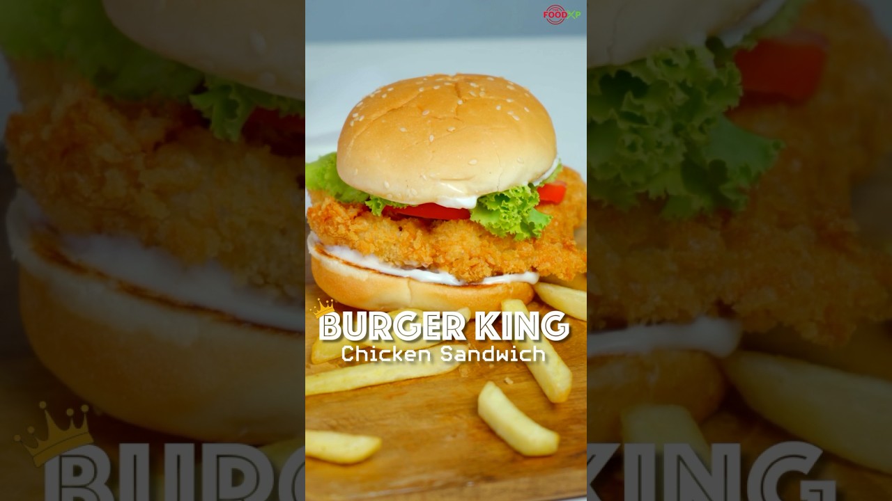 Burger King Chicken Sandwich #burgerking #chickensandwich #copycat