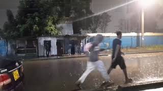 30 MINUTES OF NONSTOP, RAW UNEDITED VIDEO OF HEAVY RAINFALL IN A REMOTE VILLAGE