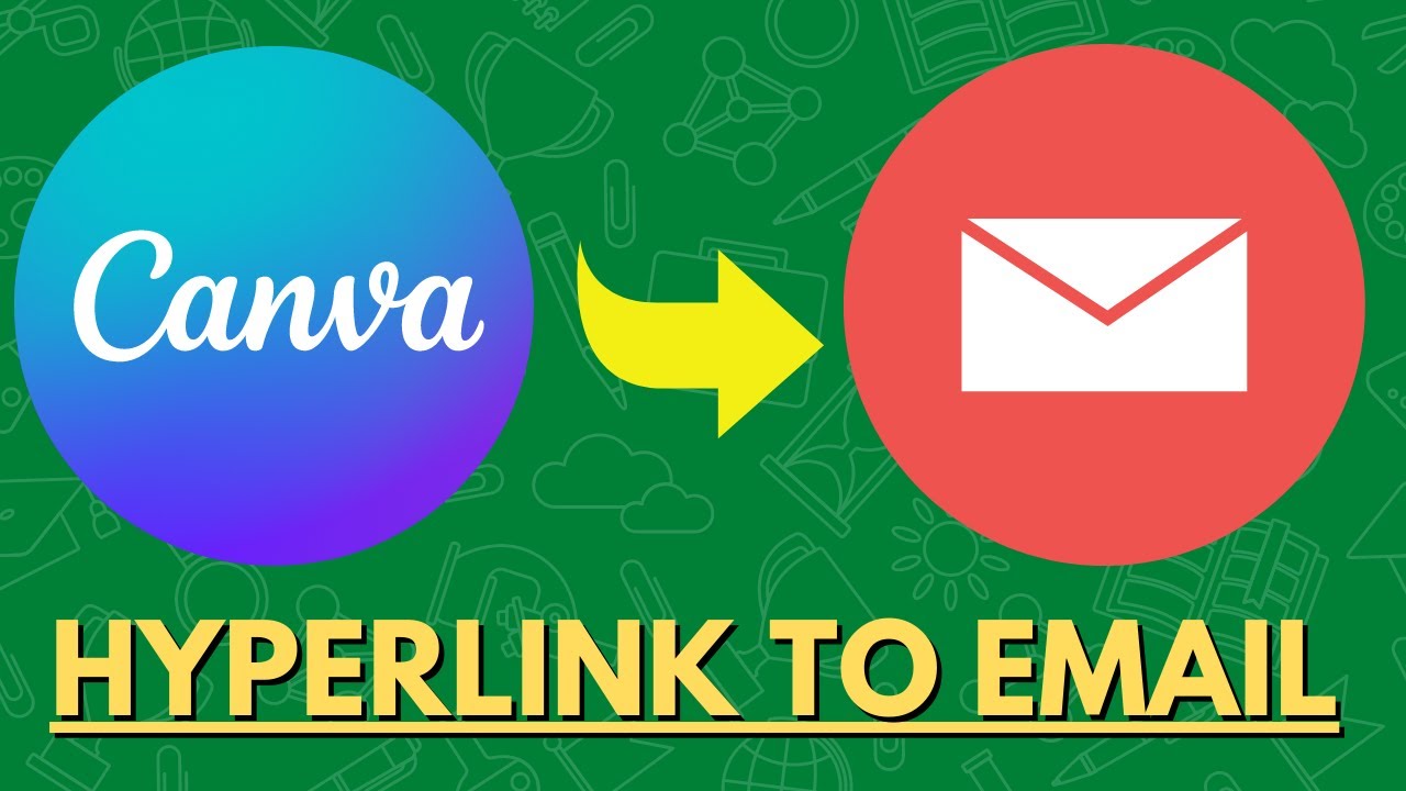 Canva Quick Tip How To Hyperlink An Email Address YouTube