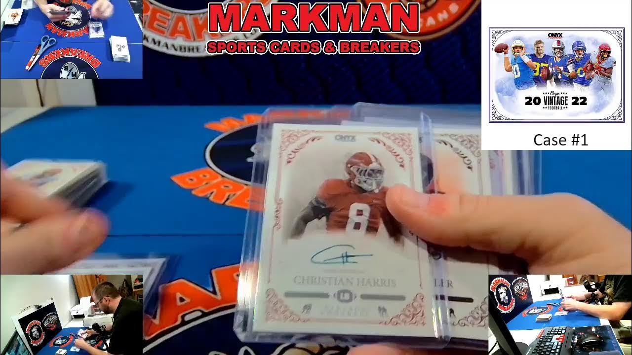 2022 Onyx Vintage Football 24Box Hobby Case ! PYT YouTube
