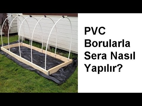 Video: Mini Seralar Ve Seralar Için Plastik Borular