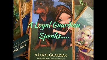 Learn Oracle Cards - Card 33 A Loyal Guardian Oracle Of The Shapeshifters
