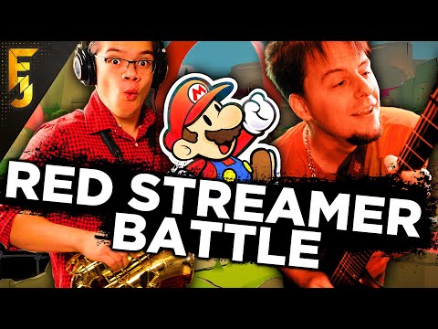 PAPER MARIO: THE ORIGAMI KING - Red Streamer Battle (feat. @insaneintherainmusic​)