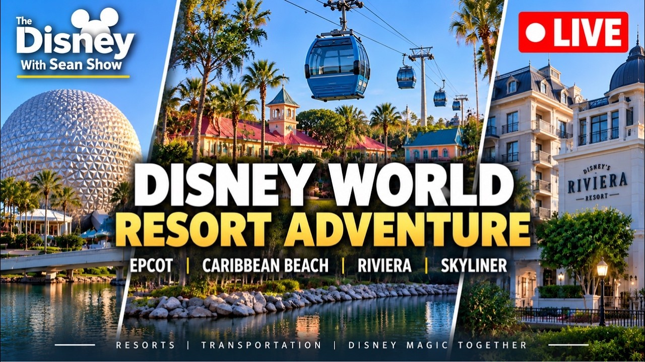 🔴 Disney World Live Stream | EPCOT Resort Loop Ending at Magic Kingdom 🤷‍♂️