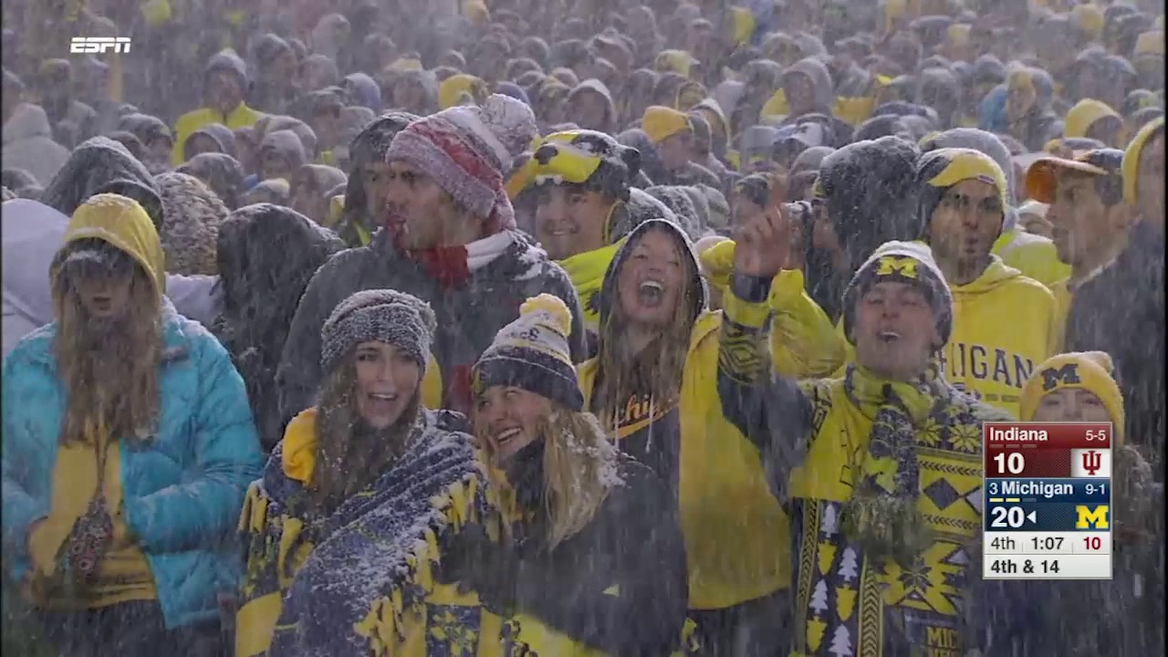 Buckeye B-@-tle Cry: Ohio State Fans Kept Their Hands Warm During the  49-Point Roasting of Northwestern