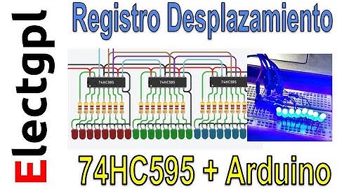 Arduino y 74HC595 con LEDs | Registro de Desplazamiento | Sponsor LCSC