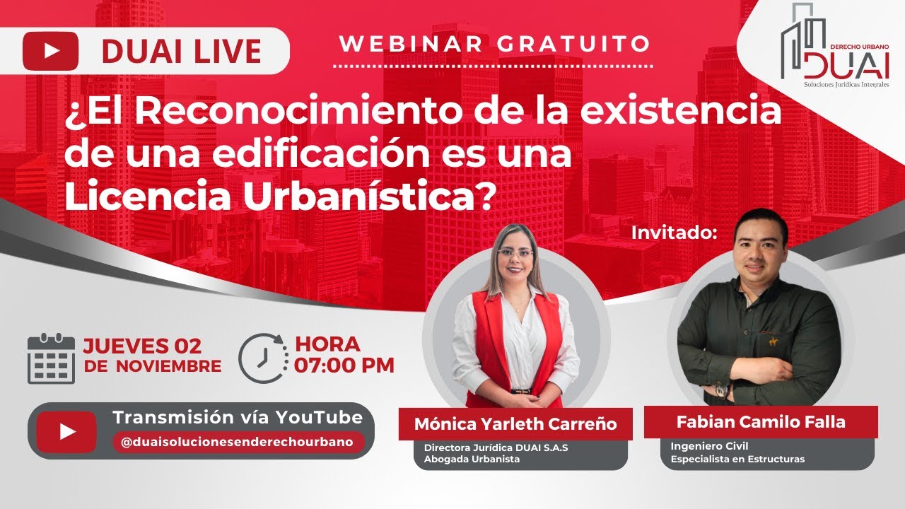 ¿El Reconocimiento de la existencia de una edificación es una Licencia Urbanística?