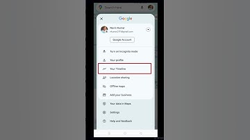 How to check Google locations history on Android #google #maps #smartphone #location #tips #tricks