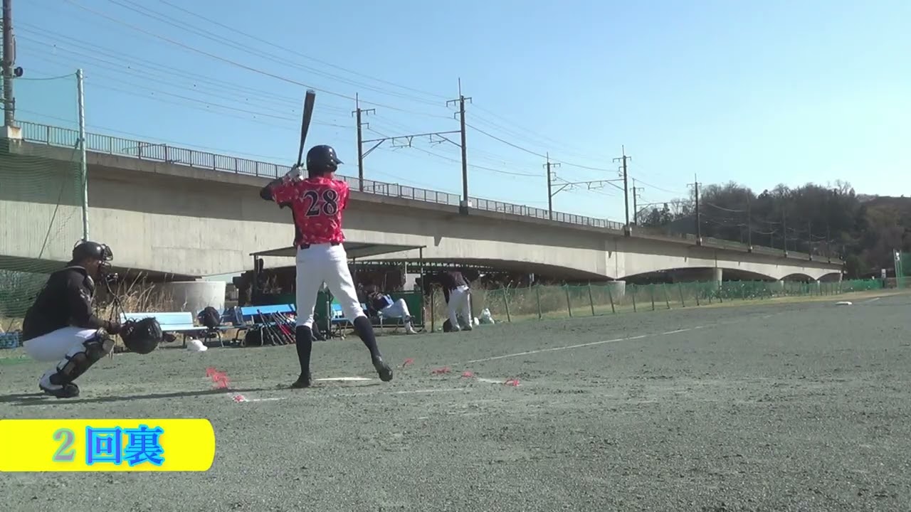 【レフト戸田後逸！！】 練習試合（2026/2/28）【宮本絶好調！！】