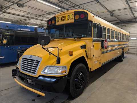 2012 Blue Bird Vision 72P walkaround video