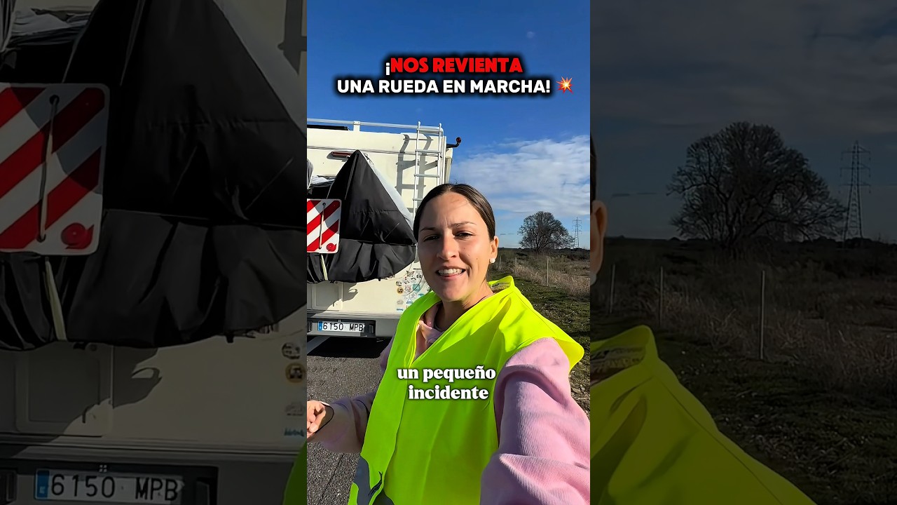 💥🚐¡NOS REVENTÓ UNA RUEDA EN MARCHA! 