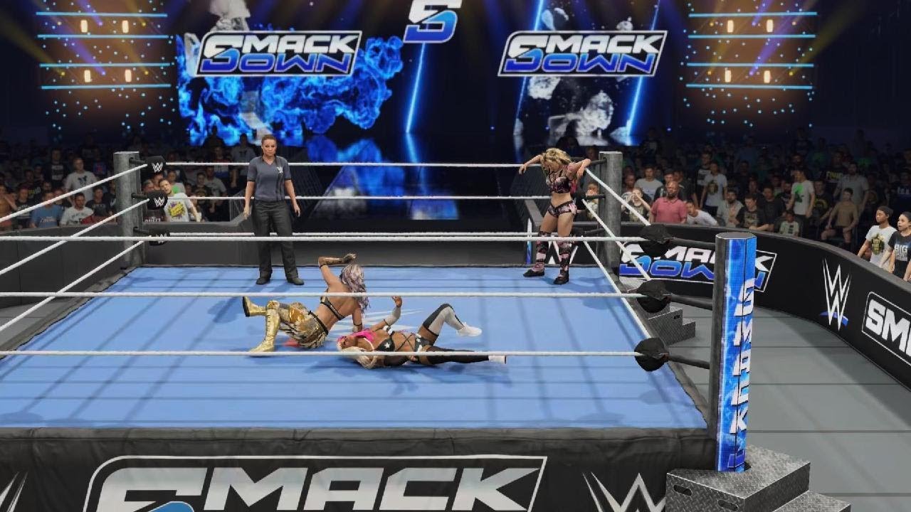 Alexa Bliss Vs Gullia Vs Vega