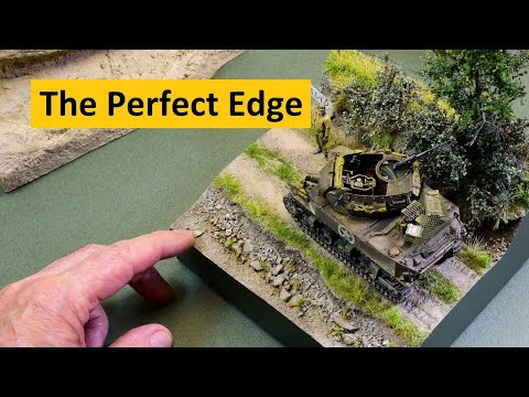 The Final Finish on the St-Lo Diorama Facia & Base | St-Lo Series Final # 7 | Boomer Diorama