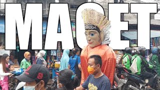 Ondel-Ondel Betawi Kejebak Macet || Bulog Sukapura