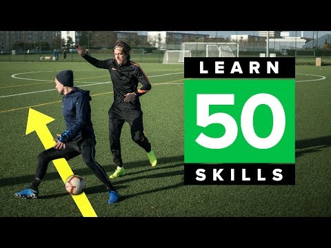 LEARN 50 MATCH SKILLS | Awesome Football Skills Tutorial