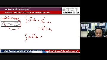 #DBM20023 [3.1]#EngineeringMathematics2 - Indefinite Integrals (Exponential Function)