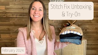 Stitch Fix Unboxing & Try On | February 2024 | Versatile Options