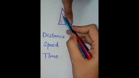 Formula of distance ,time and speed #shortsviral #shortsfeed #viralshort #education #ytshorts #yt