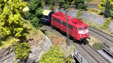 Märklin 37019 BR 110 rolling on HMC‘s layout