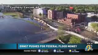 KCRG: Senator Ernst Continues Push for Cedar Rapids Flood Mitigation Funding