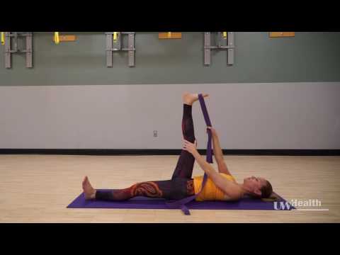 Reclining Big Toe Pose  - active sequence