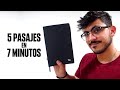 ASMR de la Biblia en Español | 7 Minutos de Paz y Tranquilidad | Versículos Susurrados | 3 Triggers