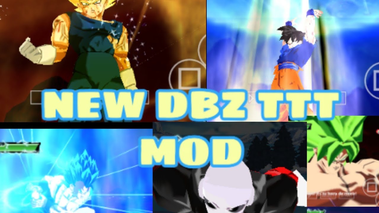 New Dbz Ttt Mod V20 Dbs Videos Iso Menu Bt3 Texture Dbs Broly