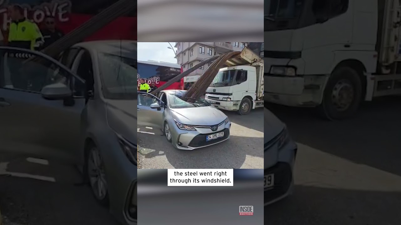 Traffic Accident Looked Like A 'Final Destination' Scene #shorts