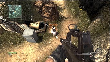 MW3 Glitches - Underneath The Map On Village!