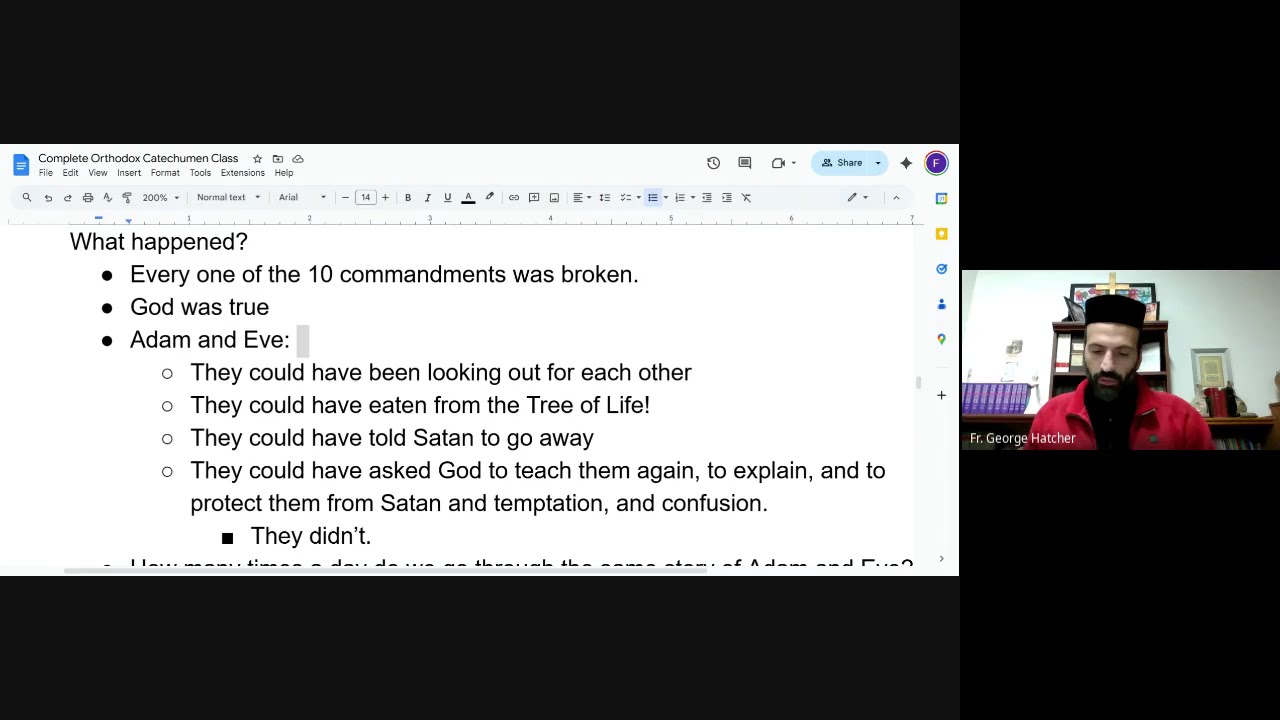 Orthodox Education Class 8: The plan, the promise, the hope: