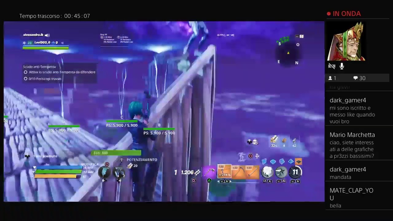 Live salva il mondo givvo 100K di ARMI!!!!!!!! Venite  do tutto Dajeeeee